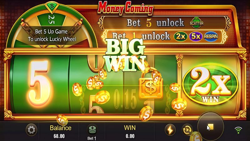 Ghi chép lại tiến độ khi chơi Slotgame Mưa Tiền Kingfun 