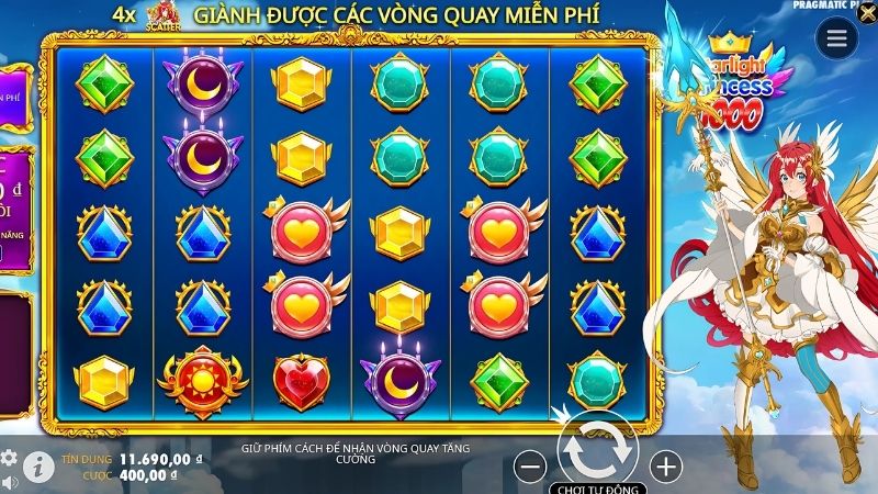 Slot Việt Kingfun với Công chúa ánh sáng 